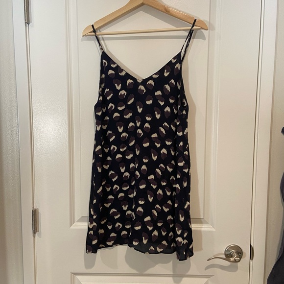 Reformation Eli Mini Slip Dress with Spotted Print - Picture 3 of 6